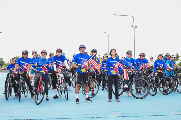 สถานเอกอัครราชฑูตมาเลเซียประจาประเทศไทย ร่วมกับการท่องเที่ยวมาเลเซีย ประจาประเทศไทย จัดงาน Merdeka Cycling 2020