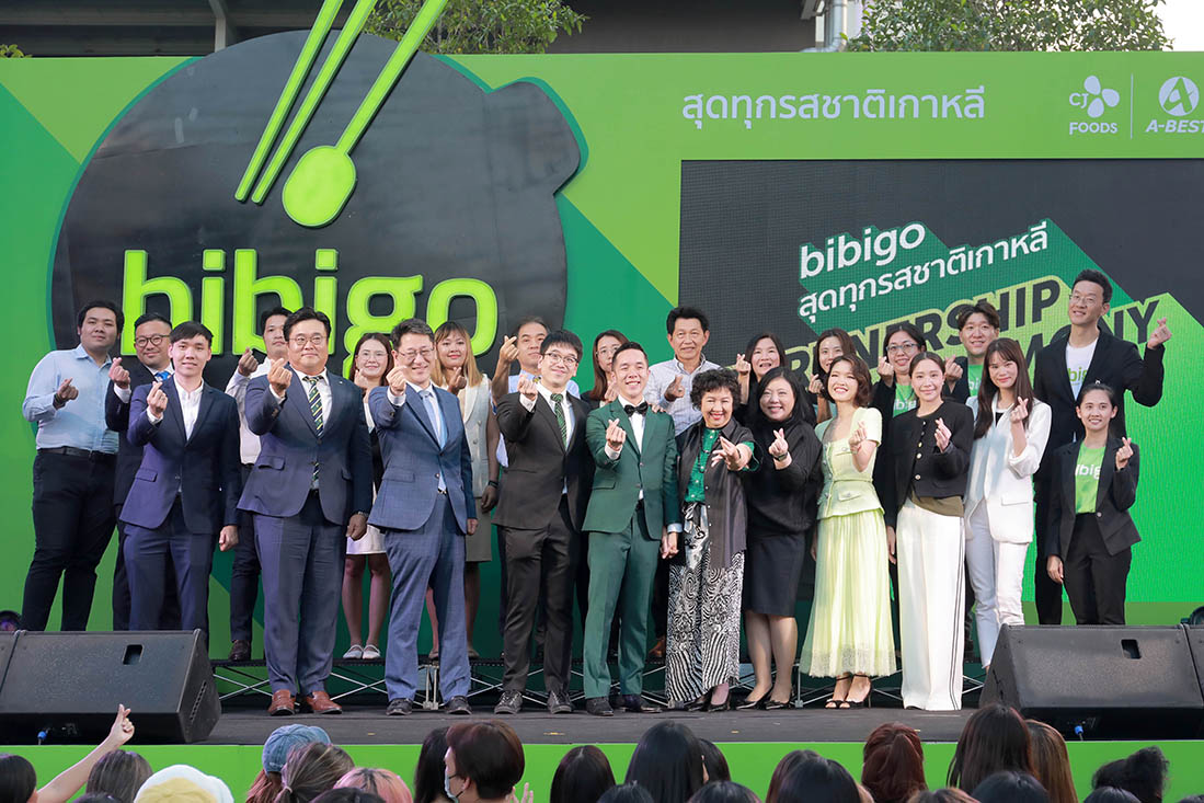 “A-BEST” จับมือ CJ FOODS KOREA ยักษ์ใหญ่แห่งเกาหลี ประกาศเปิดตัวแบรนด์ “bibigo” ภายใต้คอนเซ็ปต์ “bibigo สุดทุกรสชาติเกาหลี” ตั้งเป้าเบอร์ 1 ผู้นำอาหารเกาหลีในไทย